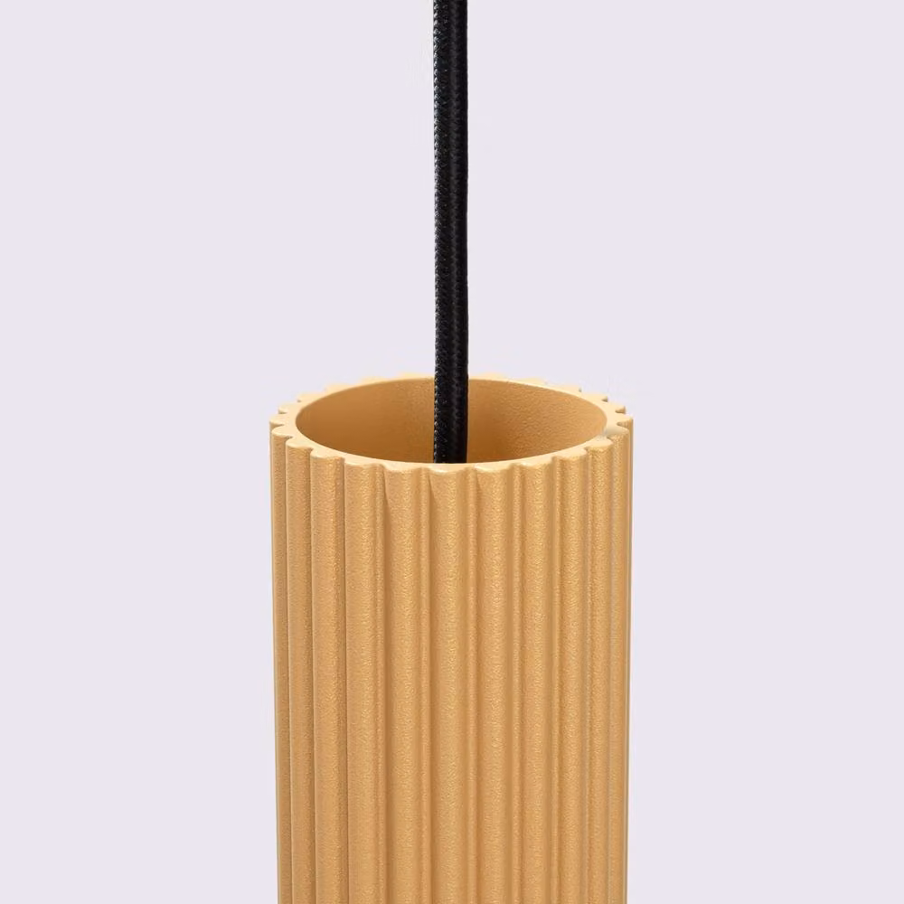 Sollux Lighting minimalist Pendant lamp, Gold, W/D/H: 90 x 30 x 6.5 cm – 3