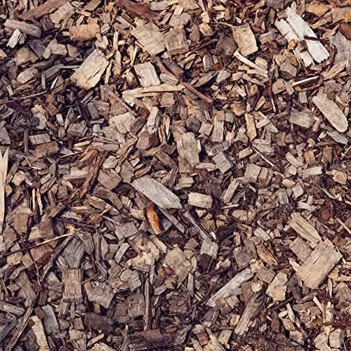 Jazooli 60L Brown Fine Pine and Spruce Bark Chippings for Garden Mulch – 3