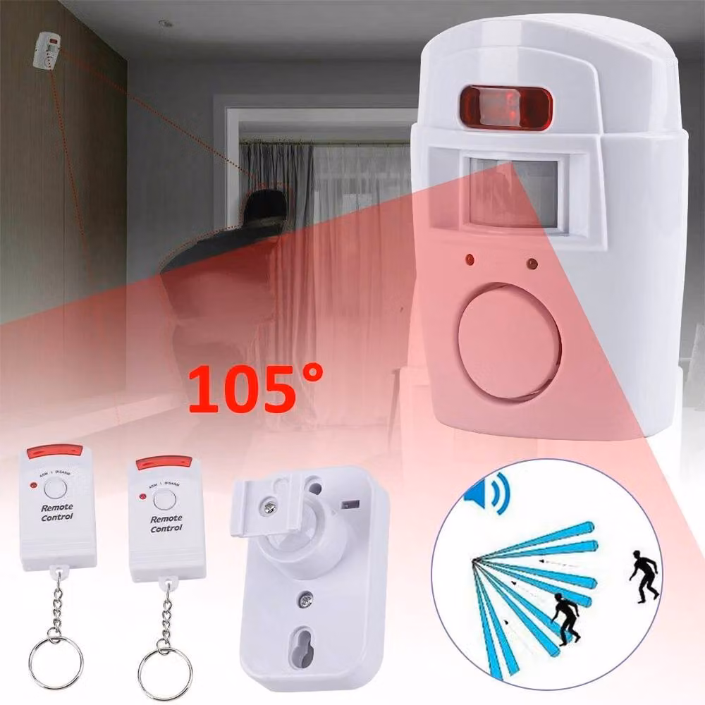 FLAVORA White Wireless PIR Motion Sensor with WiFi and Battery Operation – 2