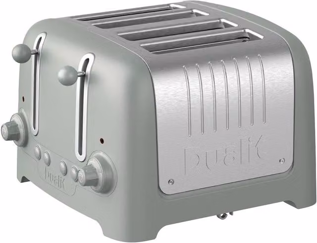 Dualit 4 Slot Lite Metal Toaster in Green