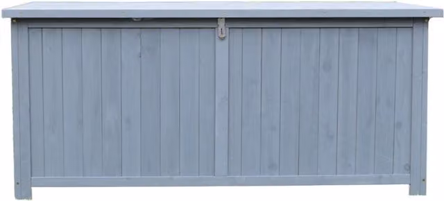 Jack Stonehouse Modern Grey Wooden and Plastic Garden Storage Unit