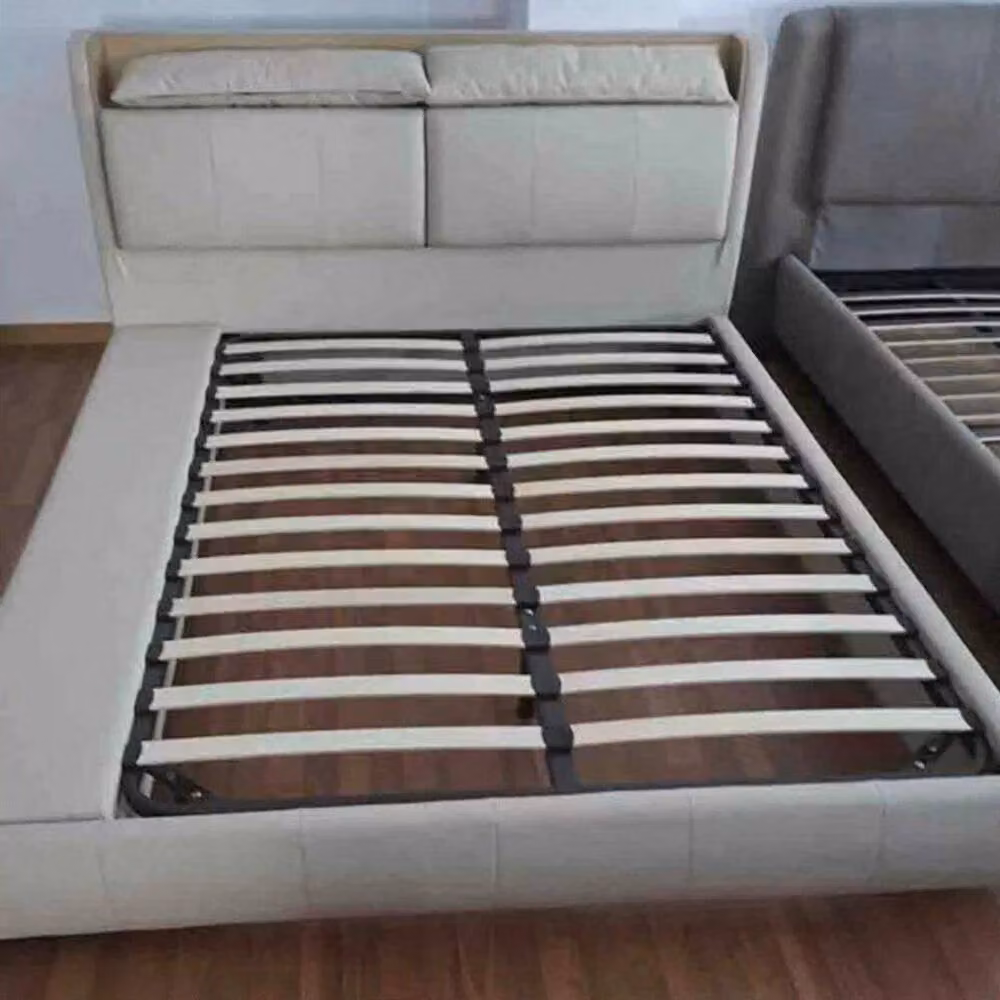 PAWNORA King Size Replacement Bed Slats in Natural Wood, W: 76 cm, H: 5.3 cm, D: 10 cm – 3