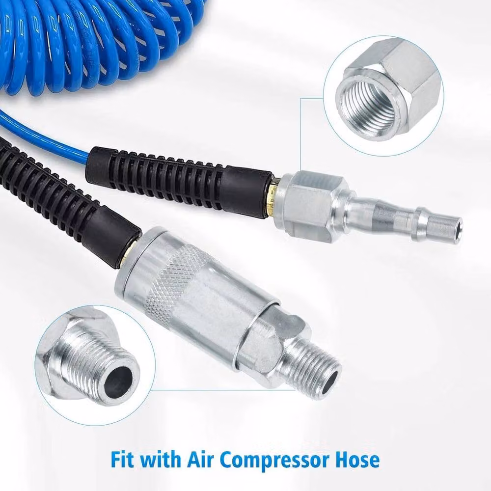 KORVIXA 12-Piece Air Line Hose Fitting Connector in Silver – 2