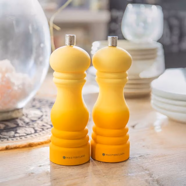 MasterClass Ceramic Capstan Mill, 17 cm, Yellow