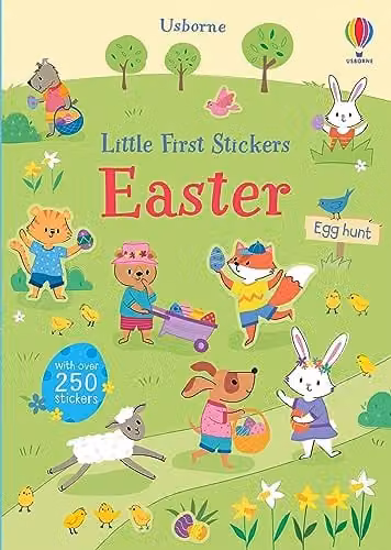 Usborne Little First Stickers Easter Multicolour Paper Sticker Book