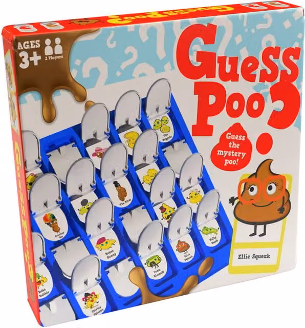 Boxer Gifts Guess Poo Multicolour Party Game