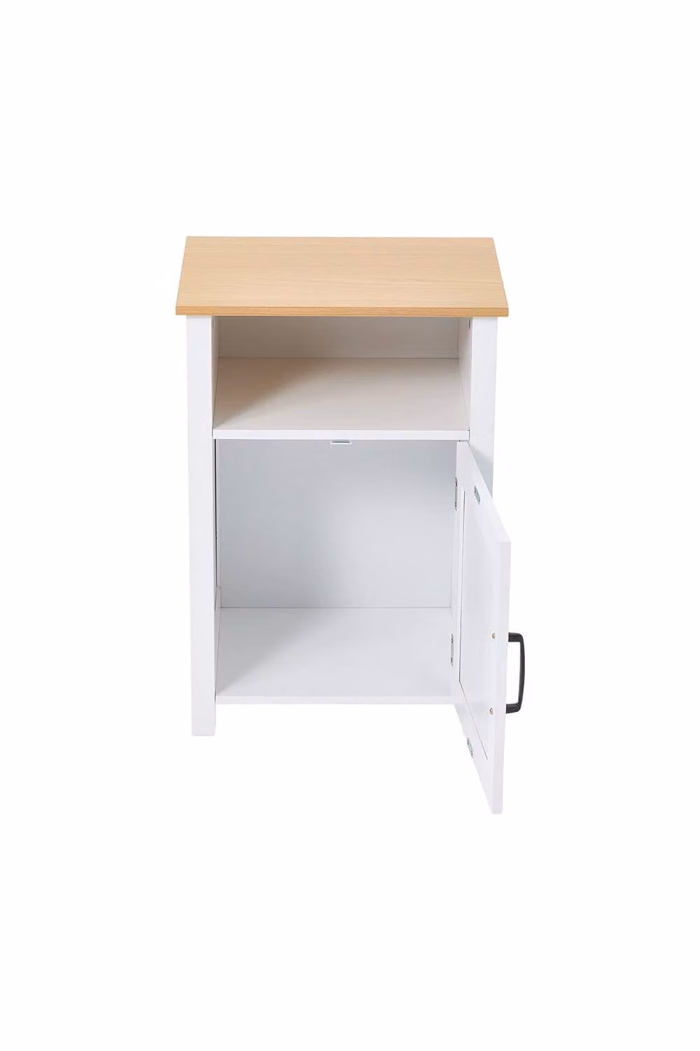 Garden Sanctuary Classic White Matt MDF Bedside Table – 2