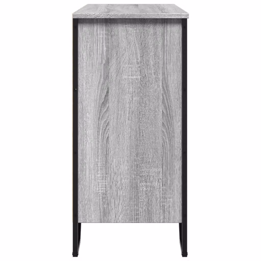 Berkfield Home Grey Sonoma Modern Sideboard, W/D/H: 91 x 35.5 x 74.5 cm – 4