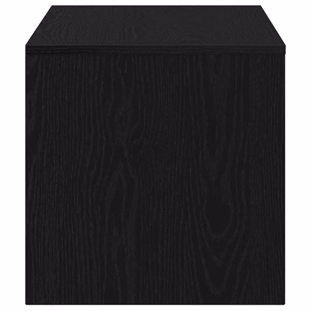 Berkfield Home TV Cabinet in Black Oak, W/D/H: 100 x 40 x 40 cm – 5