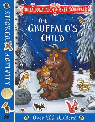 Macmillan The Gruffalo's Child Sticker Book, Multicolour Paper Sticker Book – 1