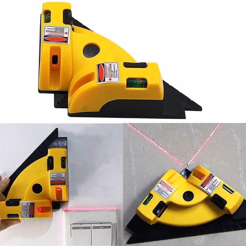 SPETLEK Yellow Right Angle 90 Degree Square Laser Level Tool – 3