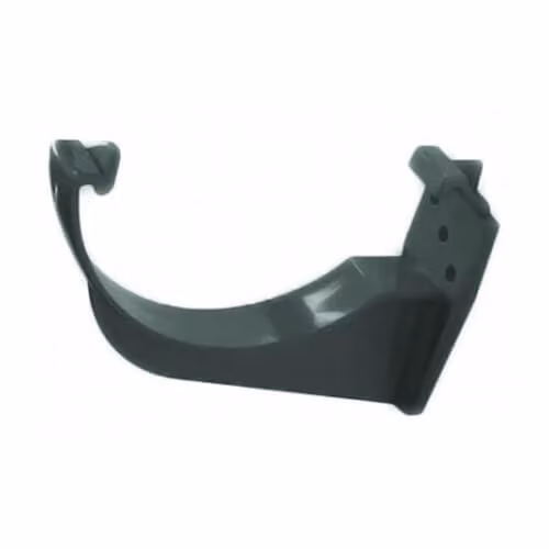 FloPlast Half Round Gutter Fascia Bracket, 112mm, Anthracite Grey