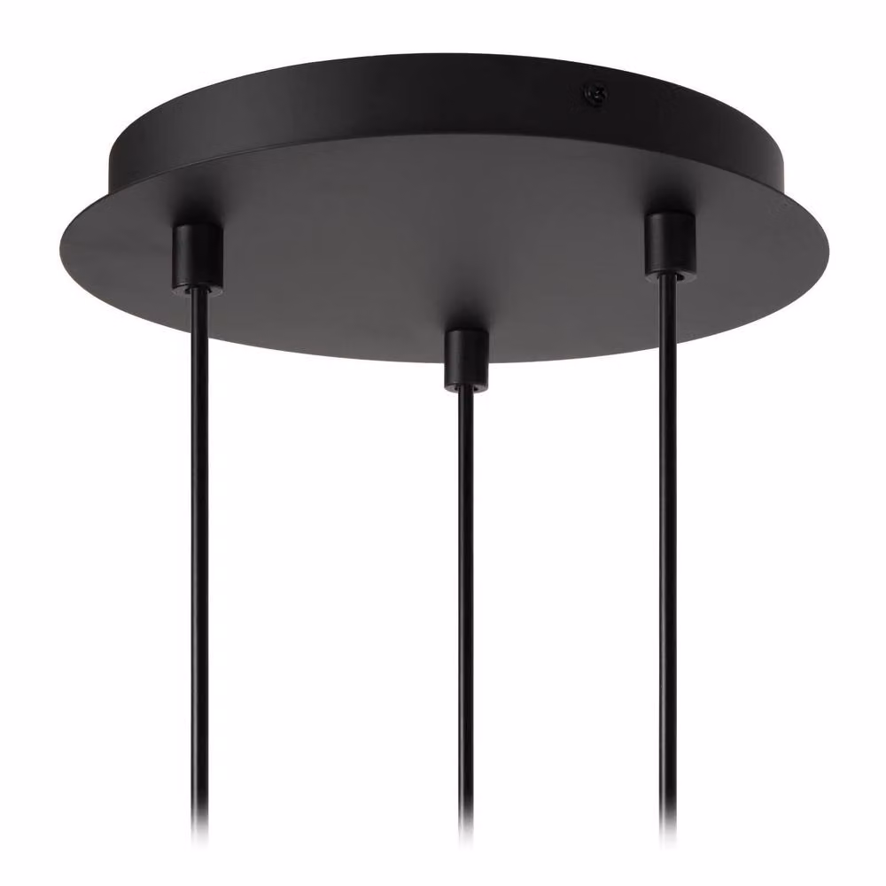 Lucide Ninja Multicolour Industrial Pendant Light with Concrete and Metal Finish, 3 x E27, Height Adjustable – 4