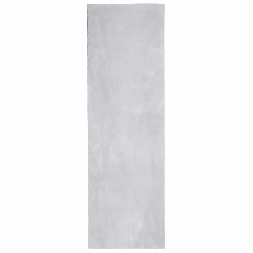 Berkfield Home HUARTE Grey Short Pile Washable Non-Slip Rug W: 80 cm, L: 250 cm – 1