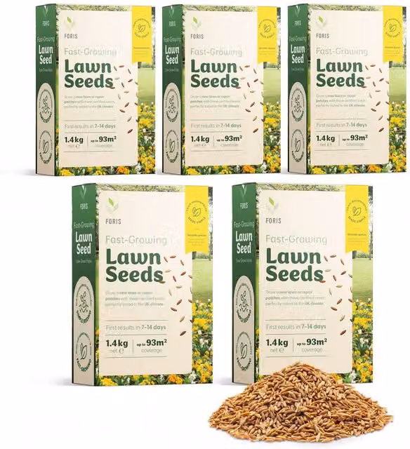 Foris Fast Growing Lawn Seed, 7kg – 1