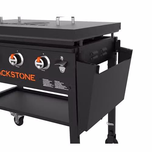 Blackstone 4 Burner Griddle with Lid in Black and Stainless Steel – 2
