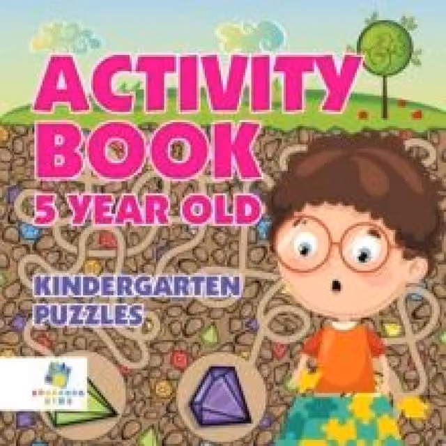 Educando Kids Multicolour Activity Book for 5 Year Old Kindergarten Puzzles, Paperback