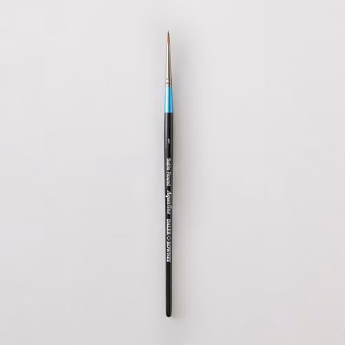 Daler-Rowney Aquafine Round Watercolour Brush with Natural Sable Hair and Short Handle