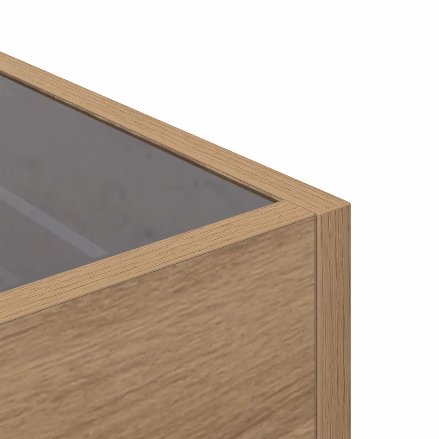 Berkfield Home Artisan Oak Storage Cabinet in Brown, W/D/H: 40 x 40 x 30 cm – 3