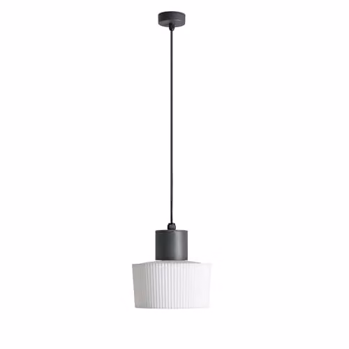 Netlighting Muffin Outdoor Pendant Light, Dark Grey, IP44, E27, Max 15W – 1