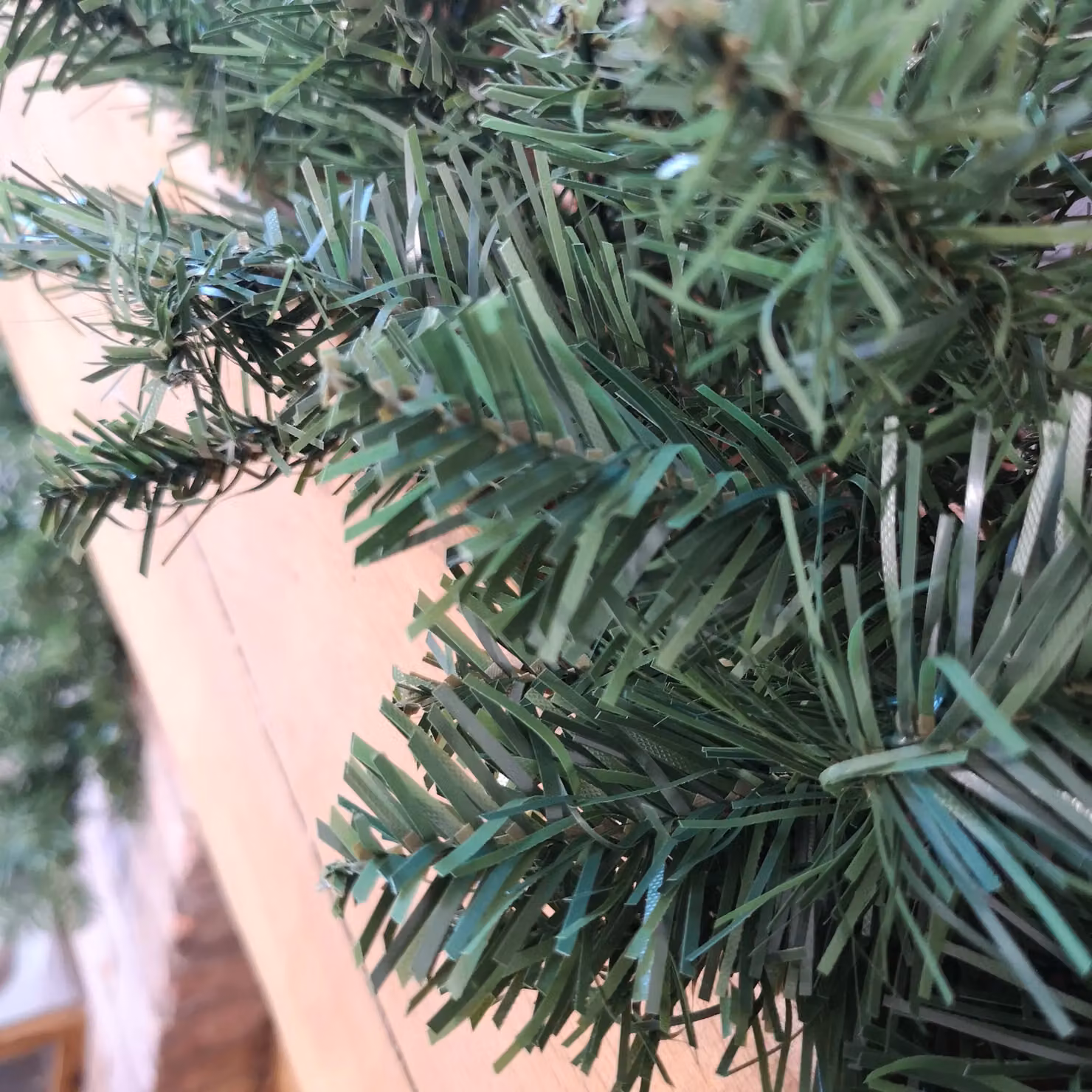 Samuel Alexander 4 Pack Imperial Pine Christmas Garland Decoration in Plain Green, W/D/H: 270 x 25 x 25 cm – 2