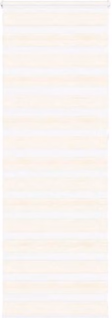 Berkfield Home Zebra Blind in Marble Beige, Polyester Fabric, W: 90 cm, H: 230 cm