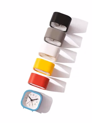 Acctim Robyn Mini Bedside Alarm Clock in Black – 4