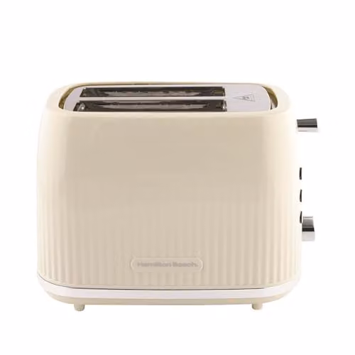 Hamilton Beach Miami 2 Slice Toaster, 800W, Sand/Beige