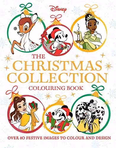 Studio Press Disney The Christmas Collection Multicolour Paper Colouring Book – 1