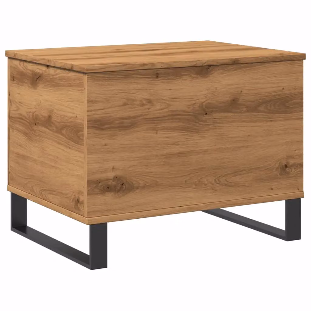Berkfield Home Artisan Oak Coffee Table in Brown, W: 60 cm, D: 44.5 cm, H: 45 cm – 2
