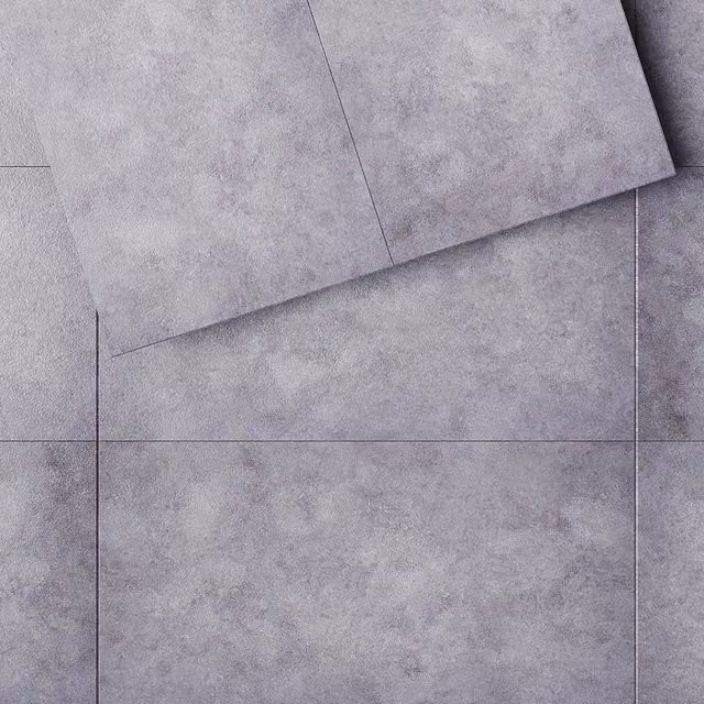 Komore 16-Piece Stone Look Click-Lock PVC Flooring in Grey