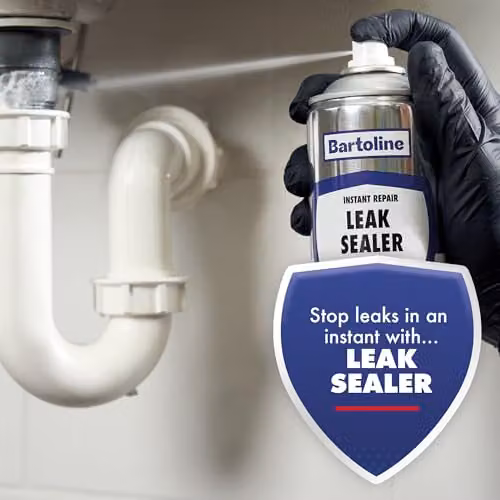 Bartoline Leak Sealer Clear 400ml – Transparent Waterproof Spray Sealant – 2