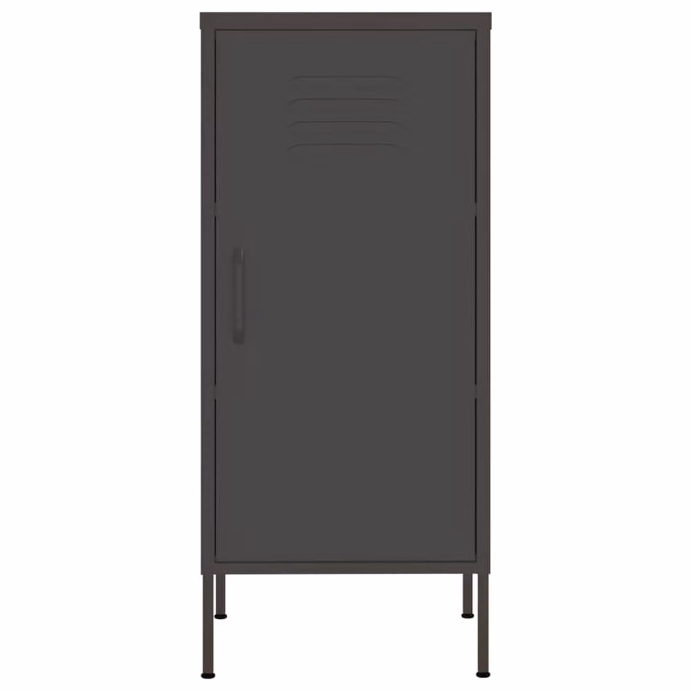 Berkfield Home Anthracite Steel Storage Cabinet in Dark Grey, W/D/H: 42.5 x 35 x 101.5 cm – 3