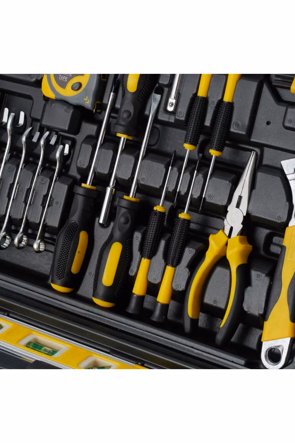 Living and Home 108-Piece Household Repair Tool Kit with Storage Case in Black – 3