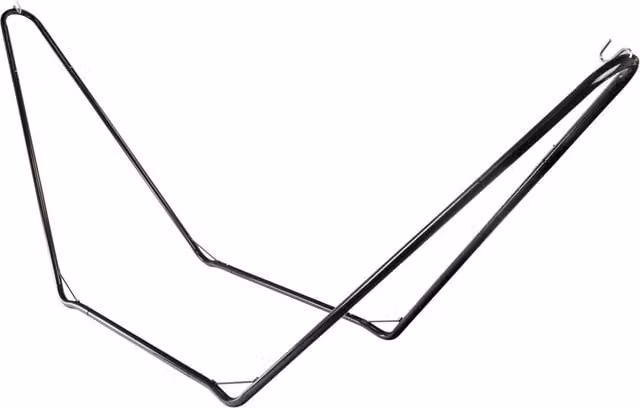 Harbour Housewares Metal Garden Hammock Stand in Black