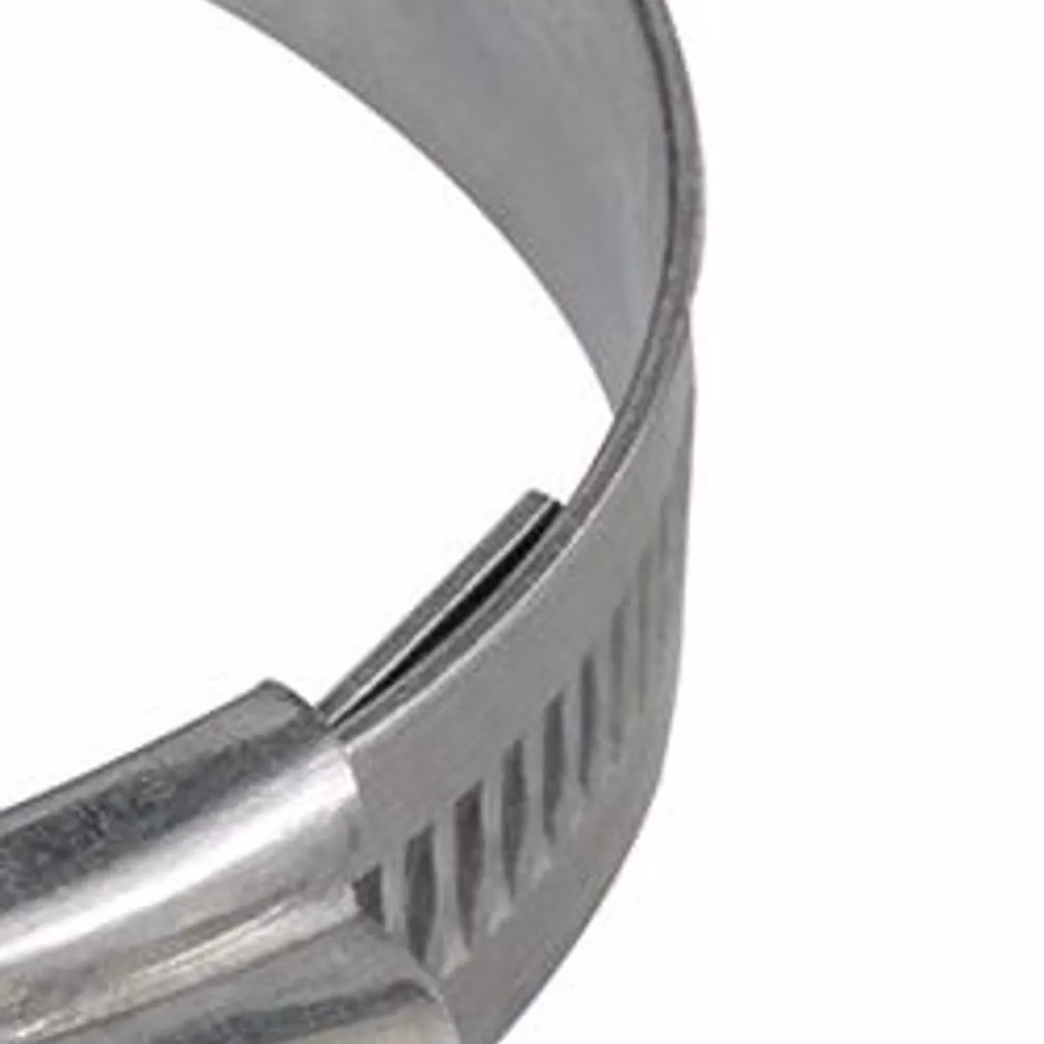 Jubilee Galvanised Steel Hose Clip in Metallic Silver – 2