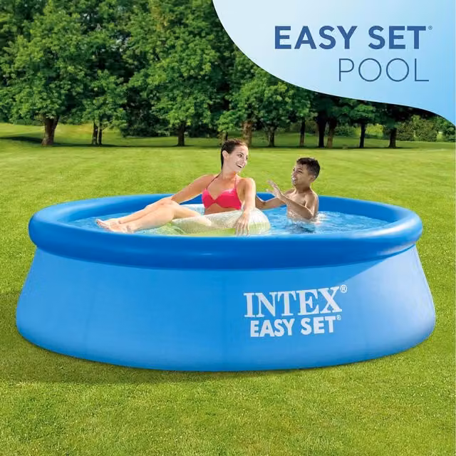 Intex Inflatable Easy Pool Round Blue, Diameter: 305 cm