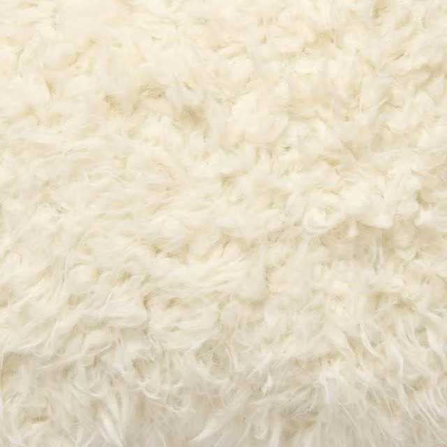 OHS Sofia Faux Fur Cushion Covers in White