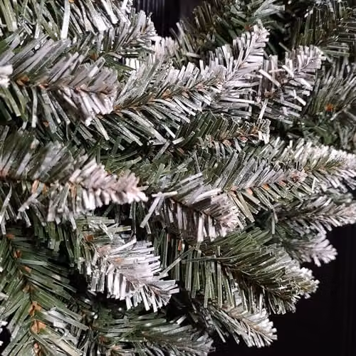 Samuel ALEXANDER Green Snow Tip Christmas Wreath, Diameter: 60 cm – 3