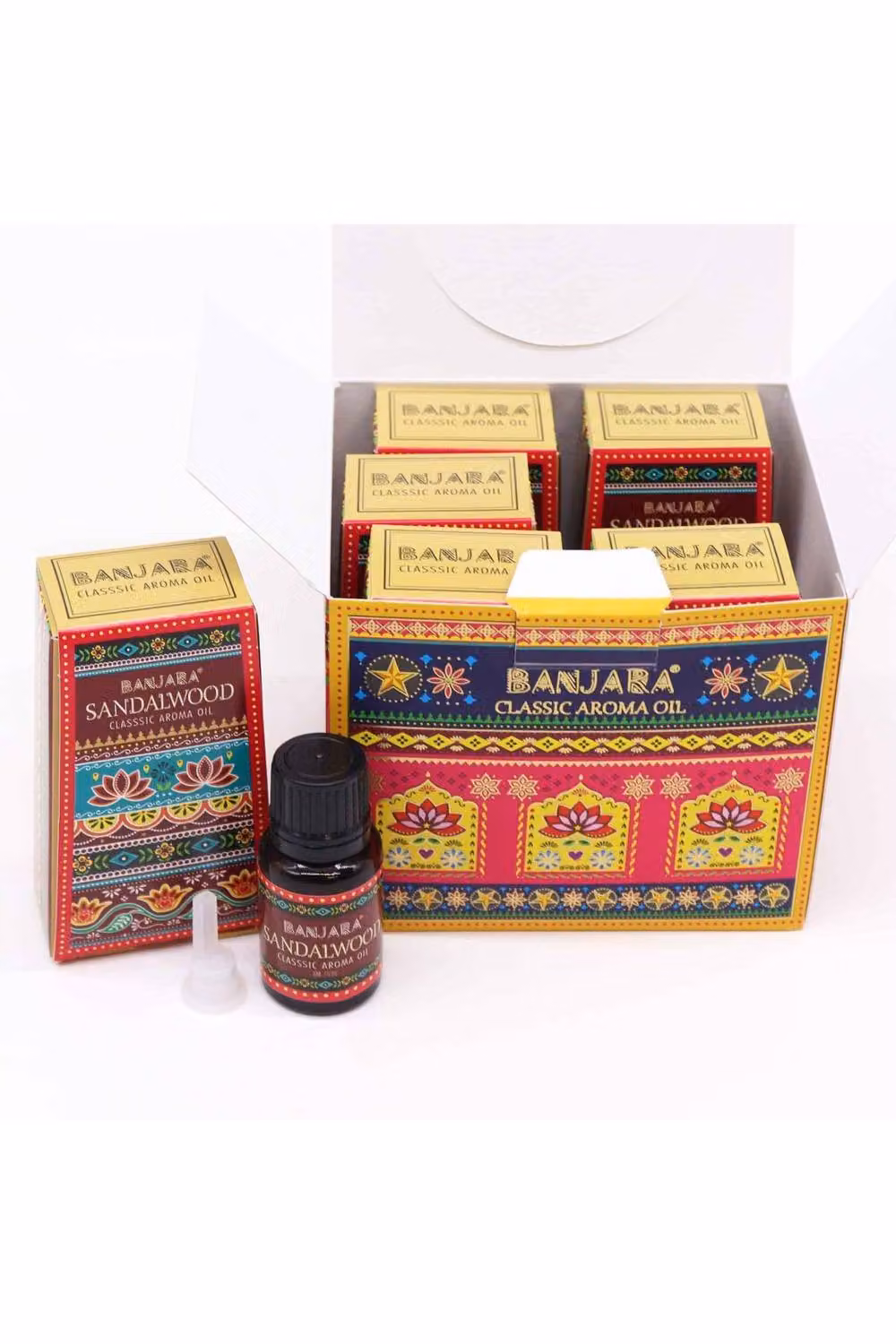 KDMD Banjara Indian Fragrance Oil 10ml - Sandalwood Woody Aroma in Red – 2