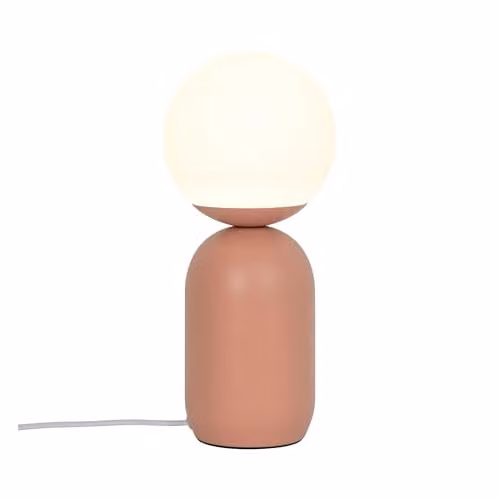 Nordlux Notti Table Lamp in Terracotta Metal with E14 Socket