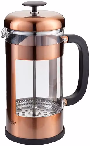 Judge Glass Cafetiere 1L Coffee Maker in Transparent and Bronze – 1