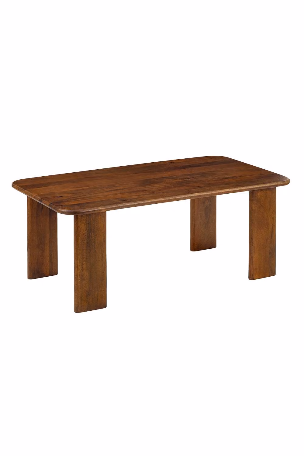 MH London Mango Wood Rectangular Coffee Table in Brown – 2