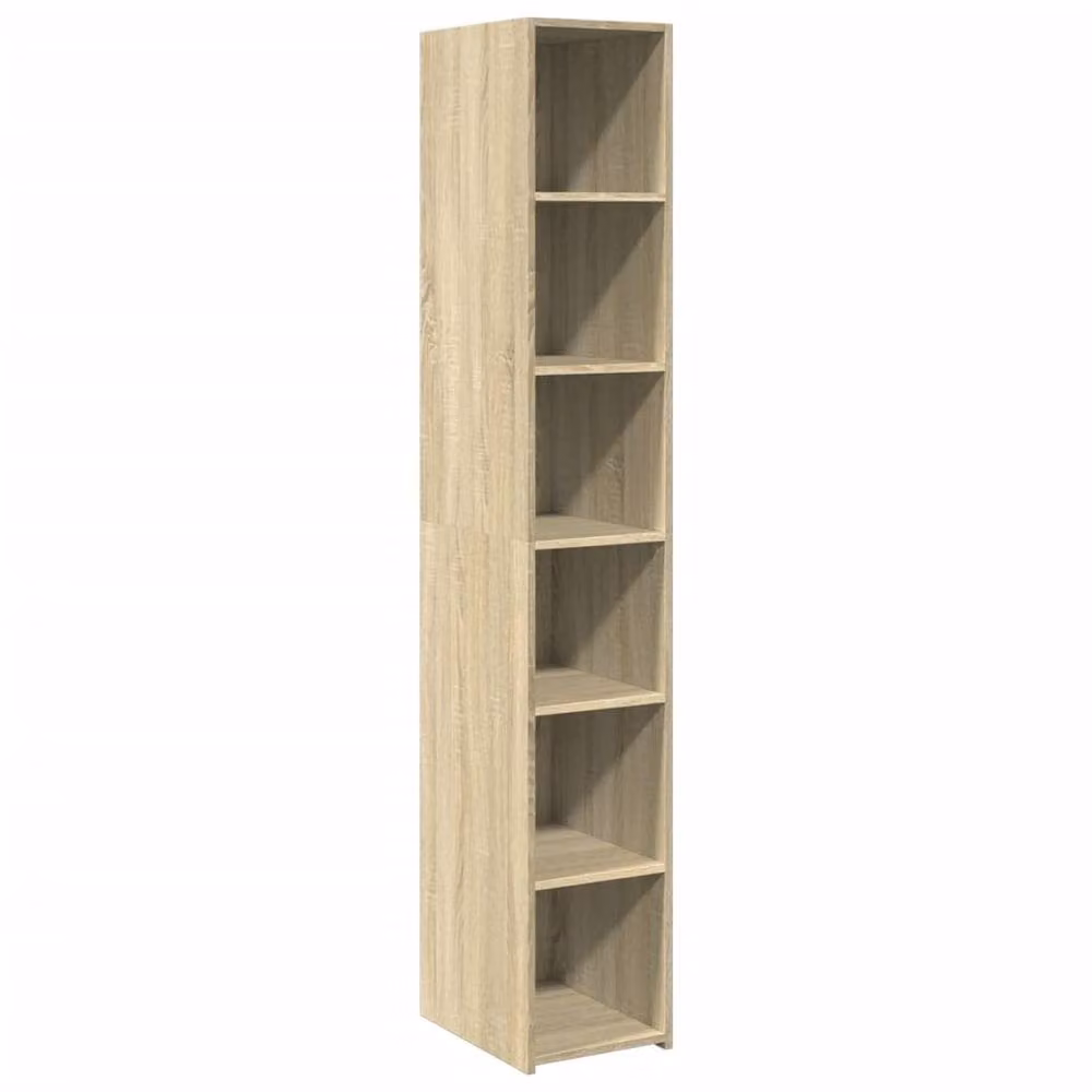 Berkfield Home Sonoma Oak Highboard in Brown, W/D/H: 30 x 41 x 185 cm – 2