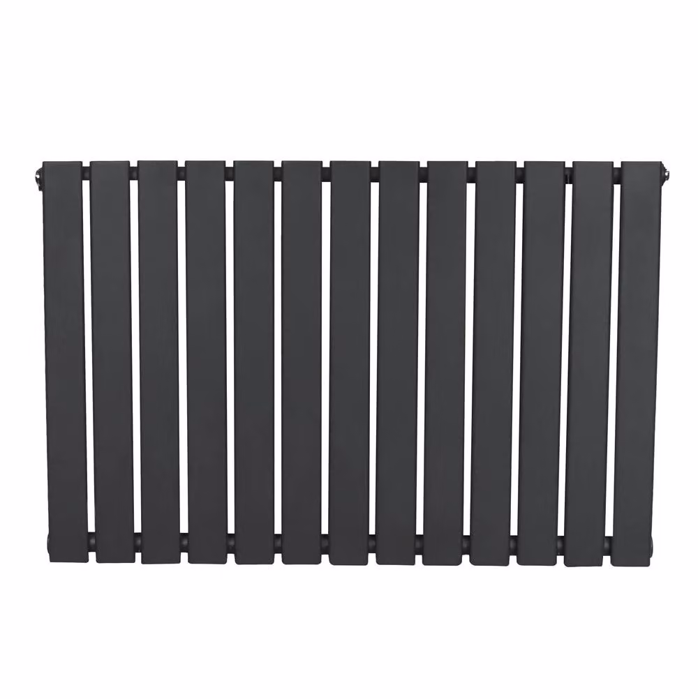 Monstershop Flat Single Column Steel Radiator in Anthracite Grey, H: 91.0 cm, W: 60.0 cm – 2