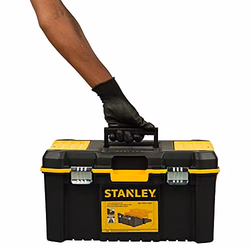Stanley STST83397-1 Plastic Cantilever Toolbox, Grey, W: 49.1 cm, D: 34.8 cm, H: 25.0 cm – 5