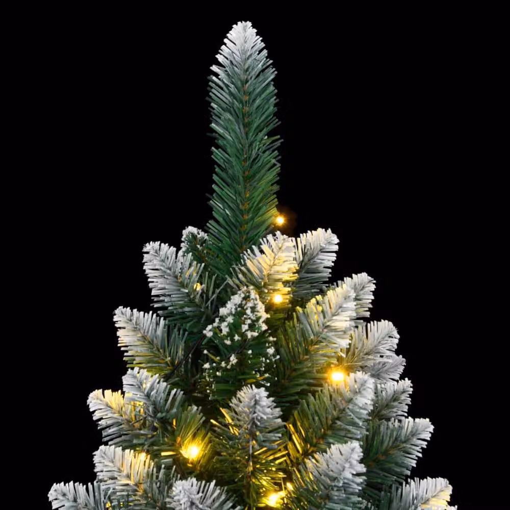 Berkfield Home Artificial Green Christmas Tree with 300 LEDs, Height: 240 cm – 5