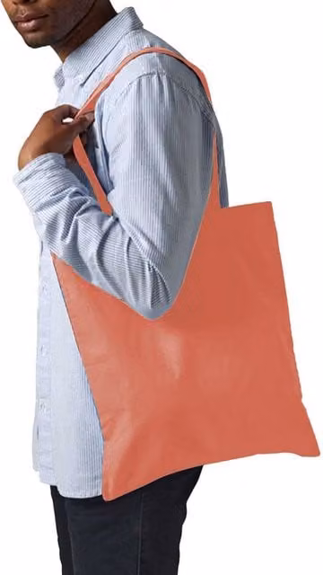 Westford Mill Bag For Life, 10 Litre, Pack of 2, Coral/Orange