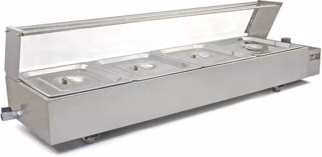 Monstershop KuKoo 4 Pan Wet Well Bain Marie in Silver – 1