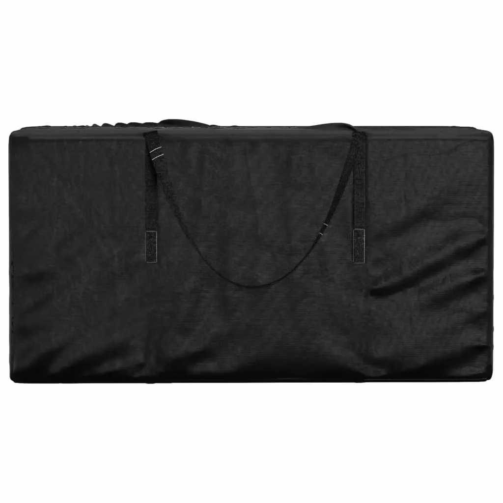 Berkfield Garden Cushion Storage Bag in Black, W/D/H: 150 x 75 x 75 cm – 2